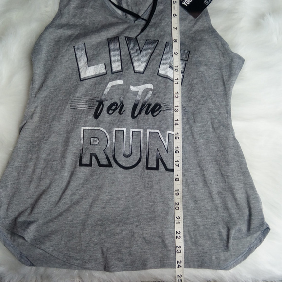 NWT Juniors Energie Cold Shoulder Hoodie - Picture 2 of 7